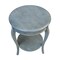 International Concepts Round Cambria  End Table, 18 W, 18 L, 24 in H, Wood, Heather Grey-Antique Washed OT105-18R-18 - alternate 2